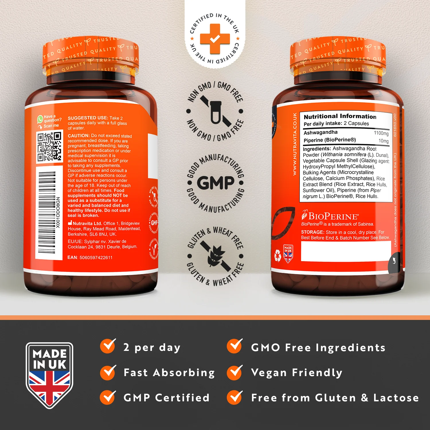 Ashwagandha with Bioperine - Image 3