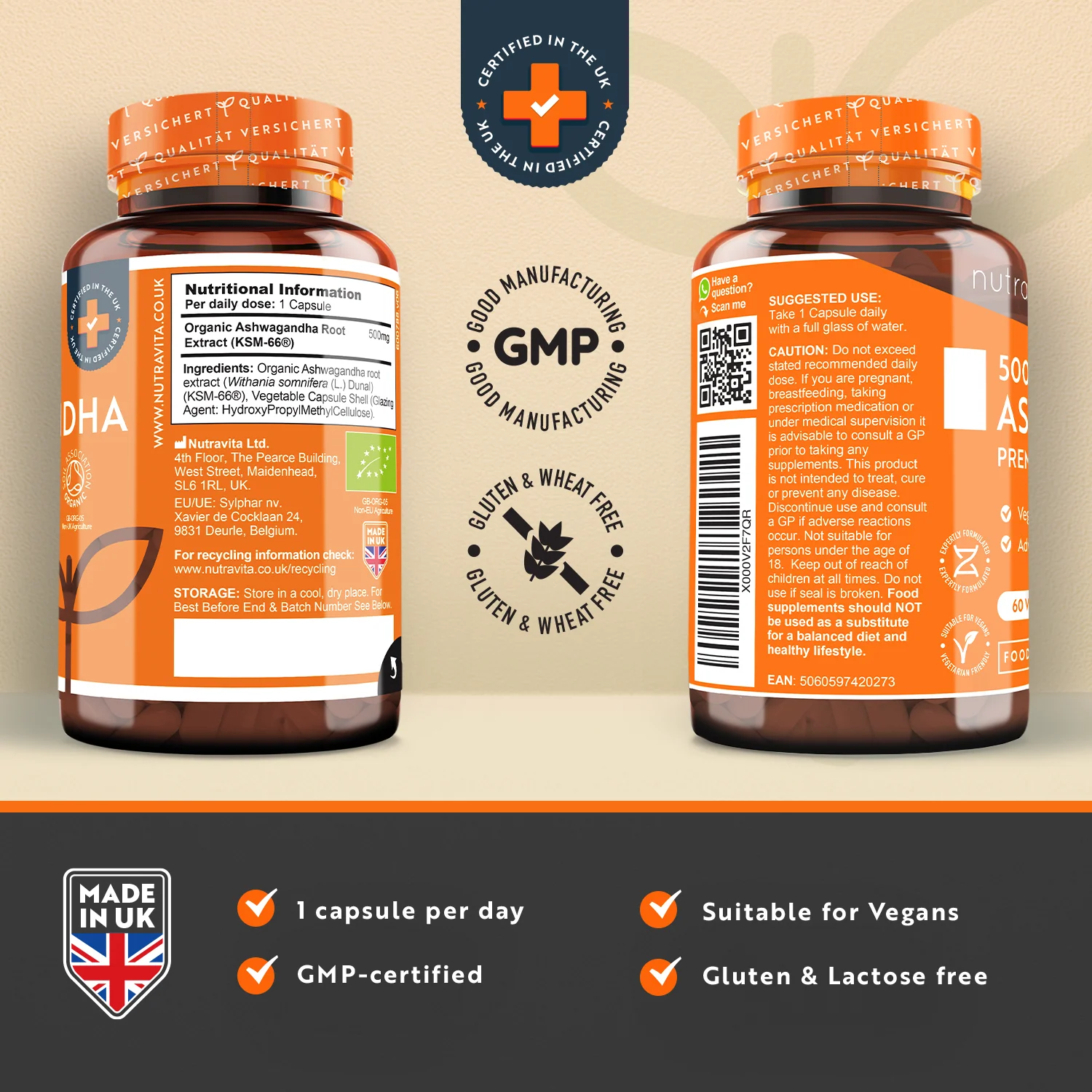 Organic Ashwagandha KSM-66 - Image 3