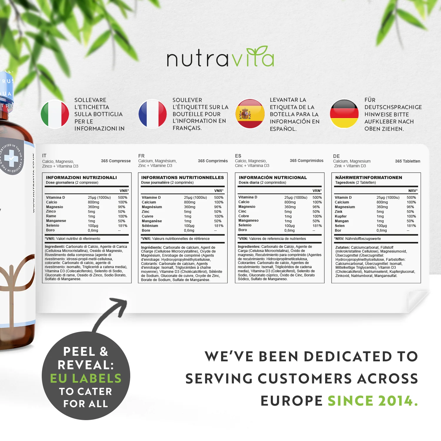 Calcium Magnesium Zinc & Vitamin D3 - Image 6