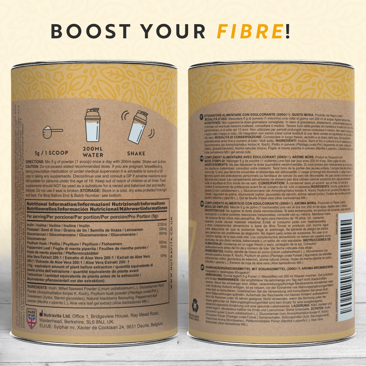 Fibre Complex Powder - BlackBerry Flavour - Image 3