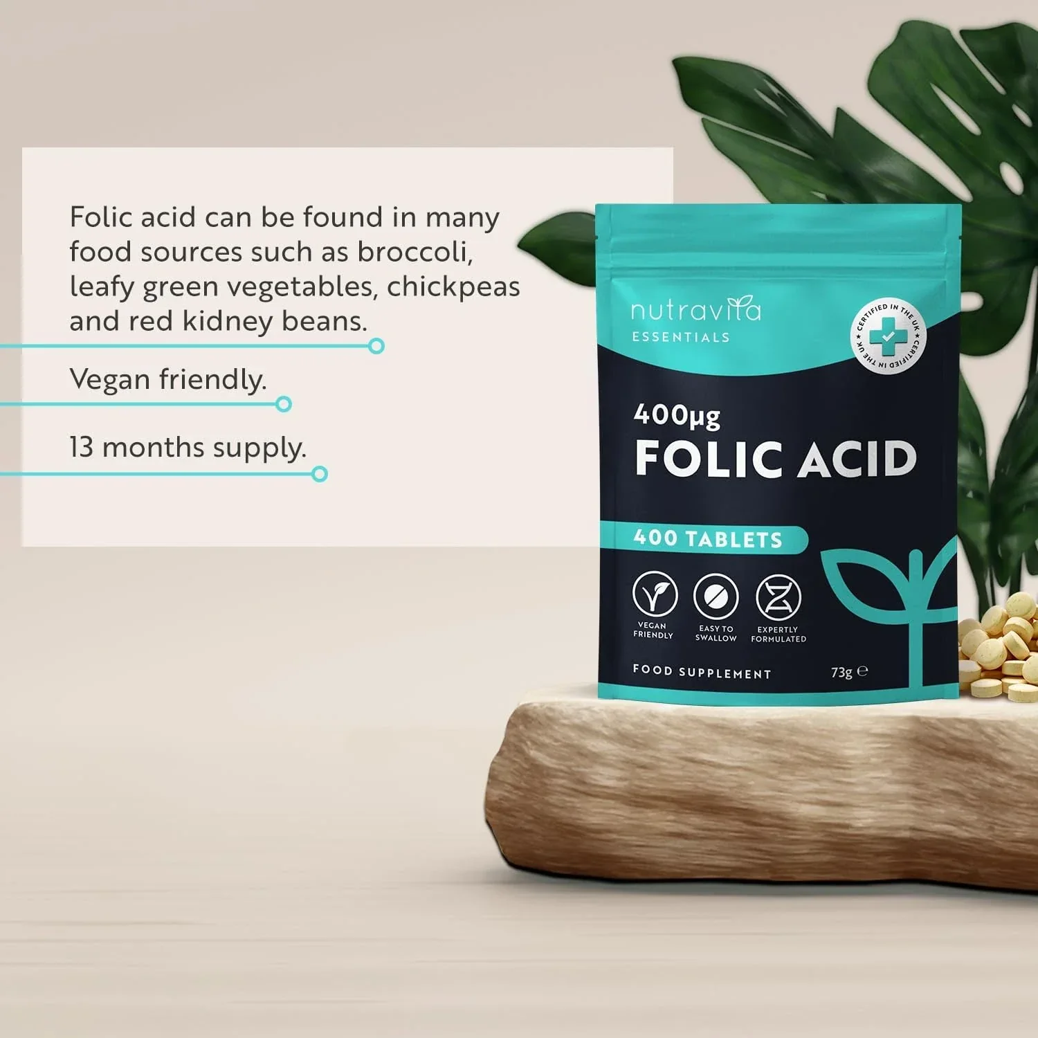 Folic Acid 400 mcg - Image 3