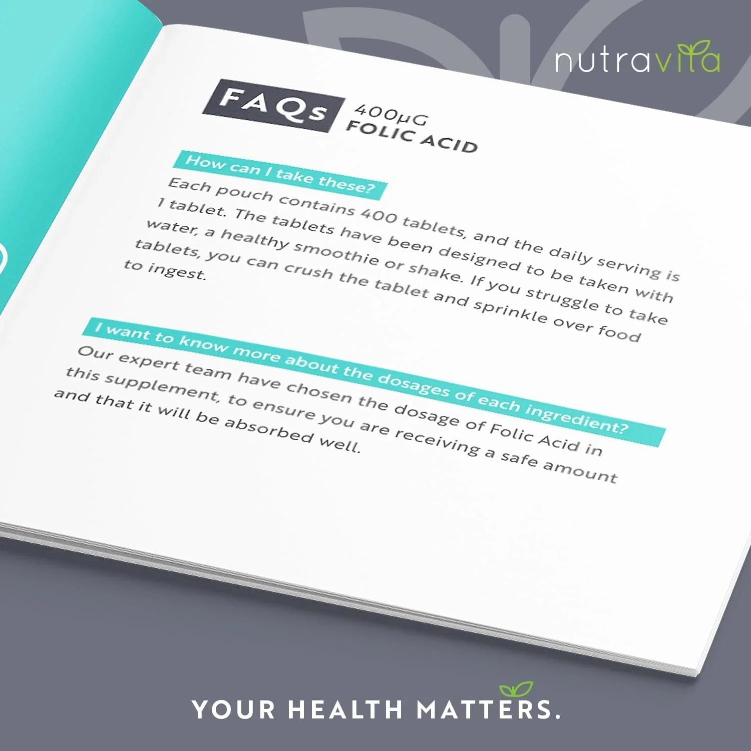 Folic Acid 400 mcg - Image 4