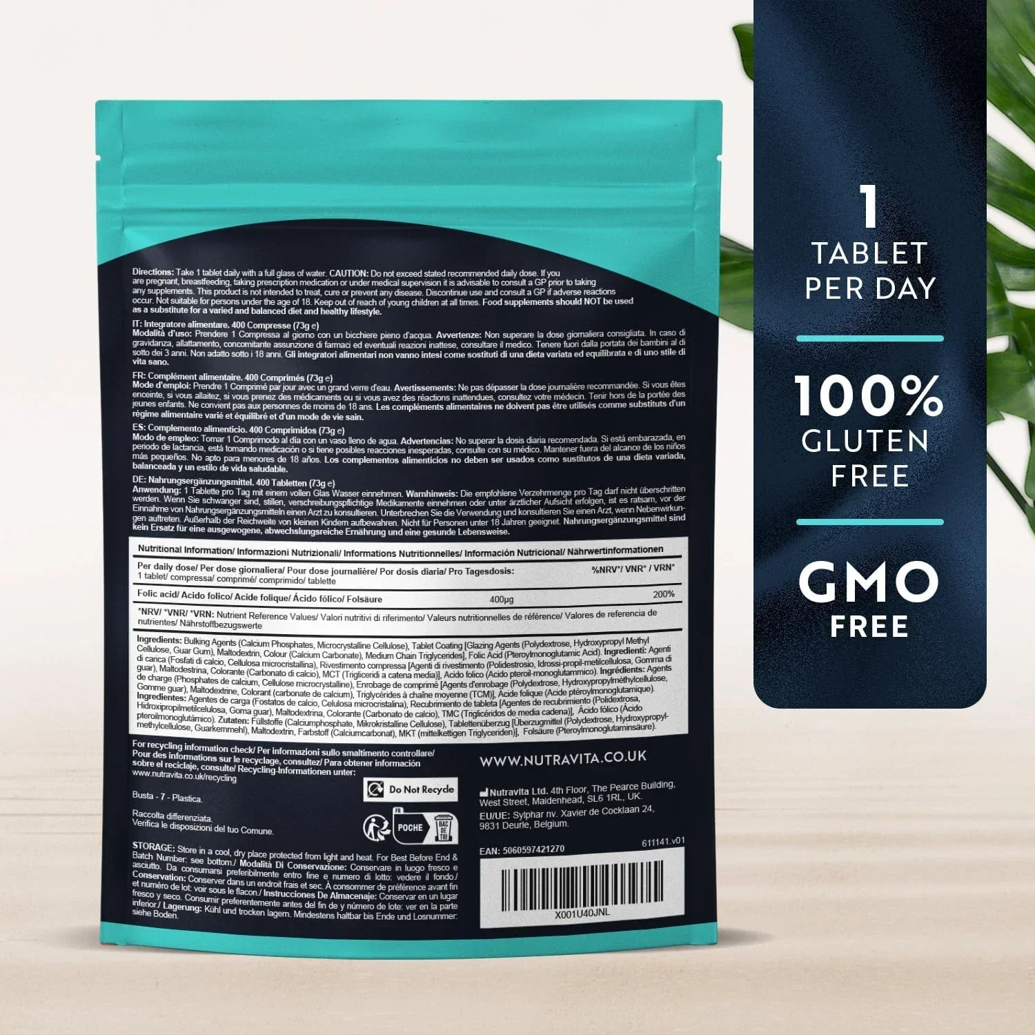 Folic Acid 400 mcg - Image 5