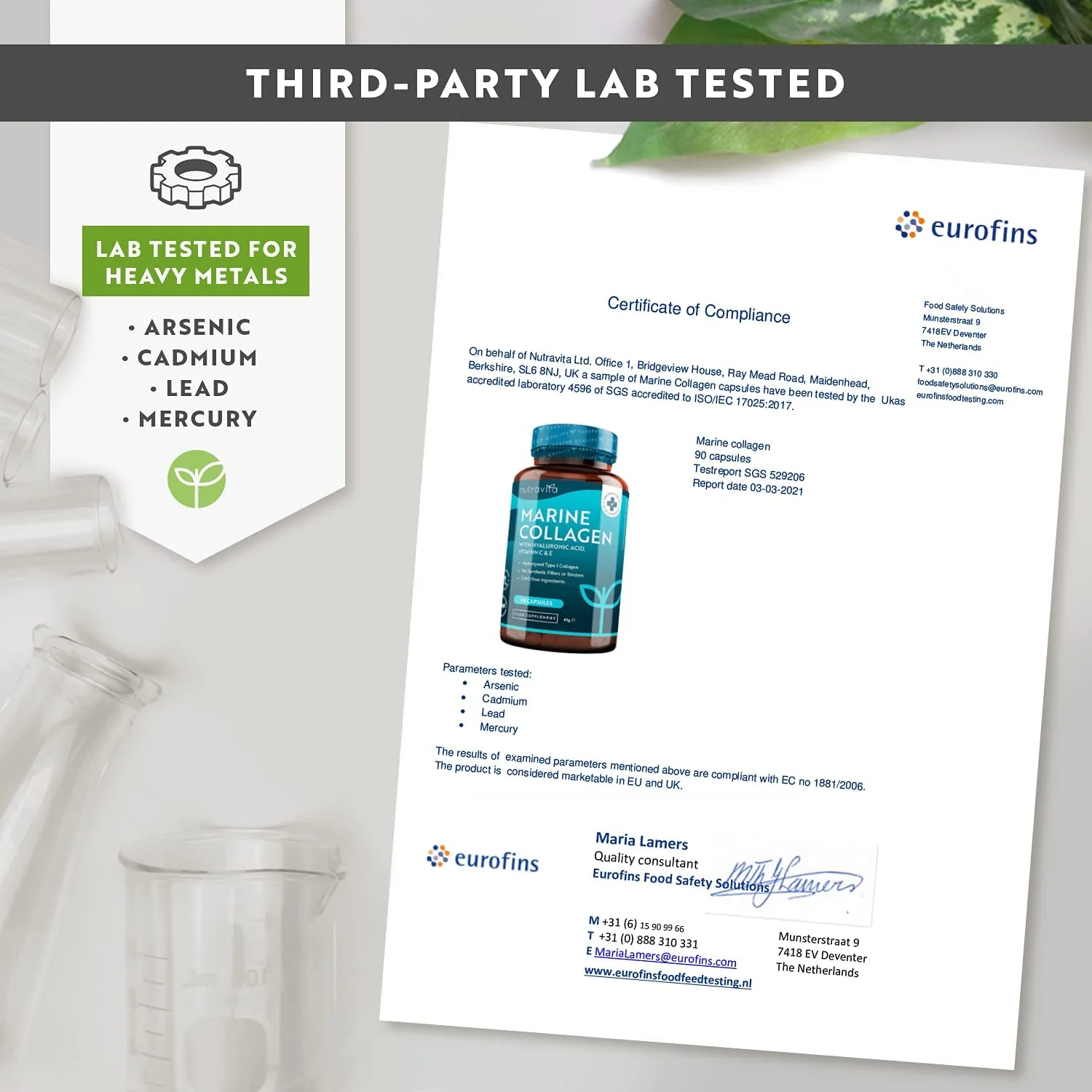 Hydrolysed MarineCollagen with Hyaluronic Acid - Image 4