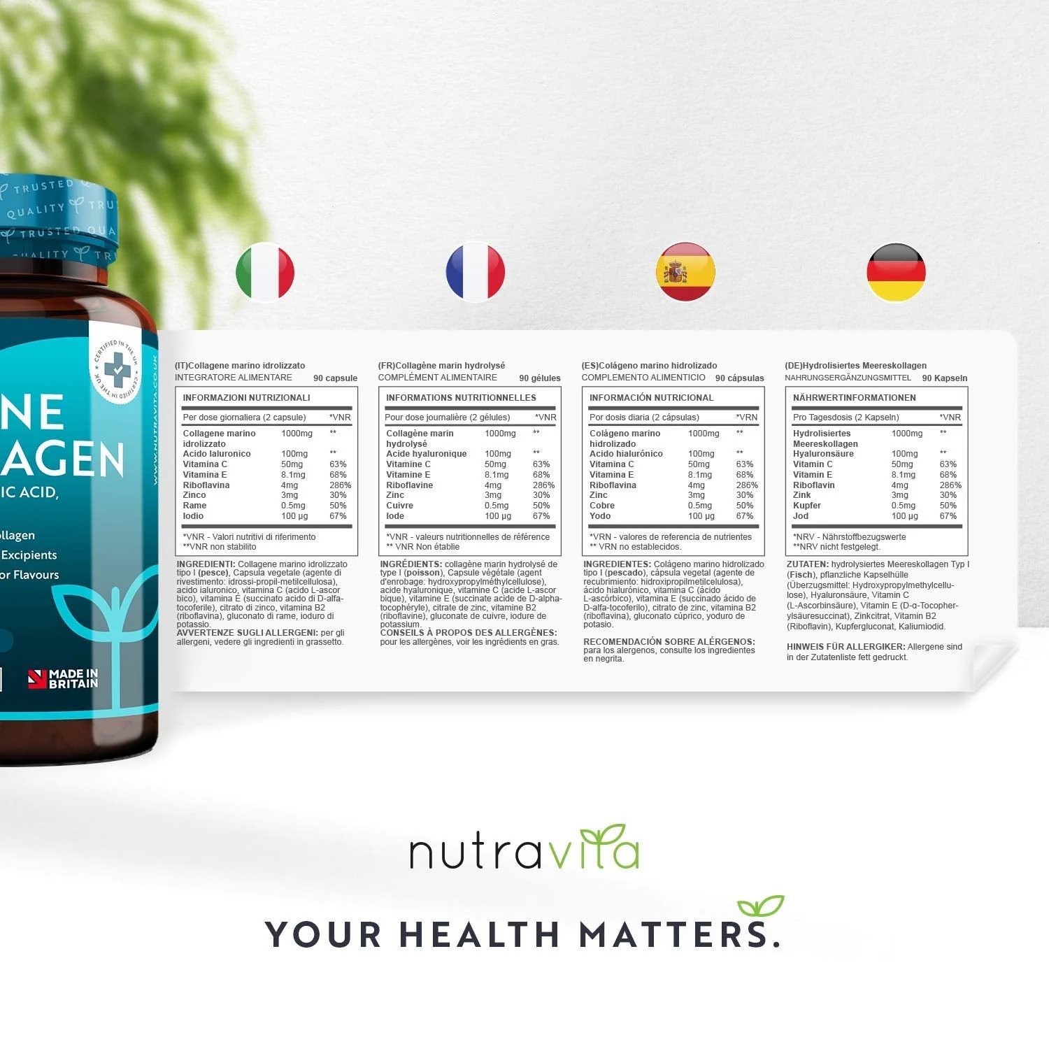 Hydrolysed MarineCollagen with Hyaluronic Acid - Image 7