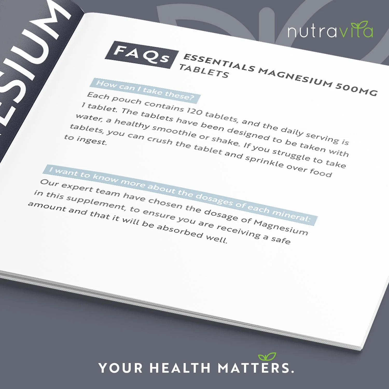 Magnesium 500mg Essentials - Image 5