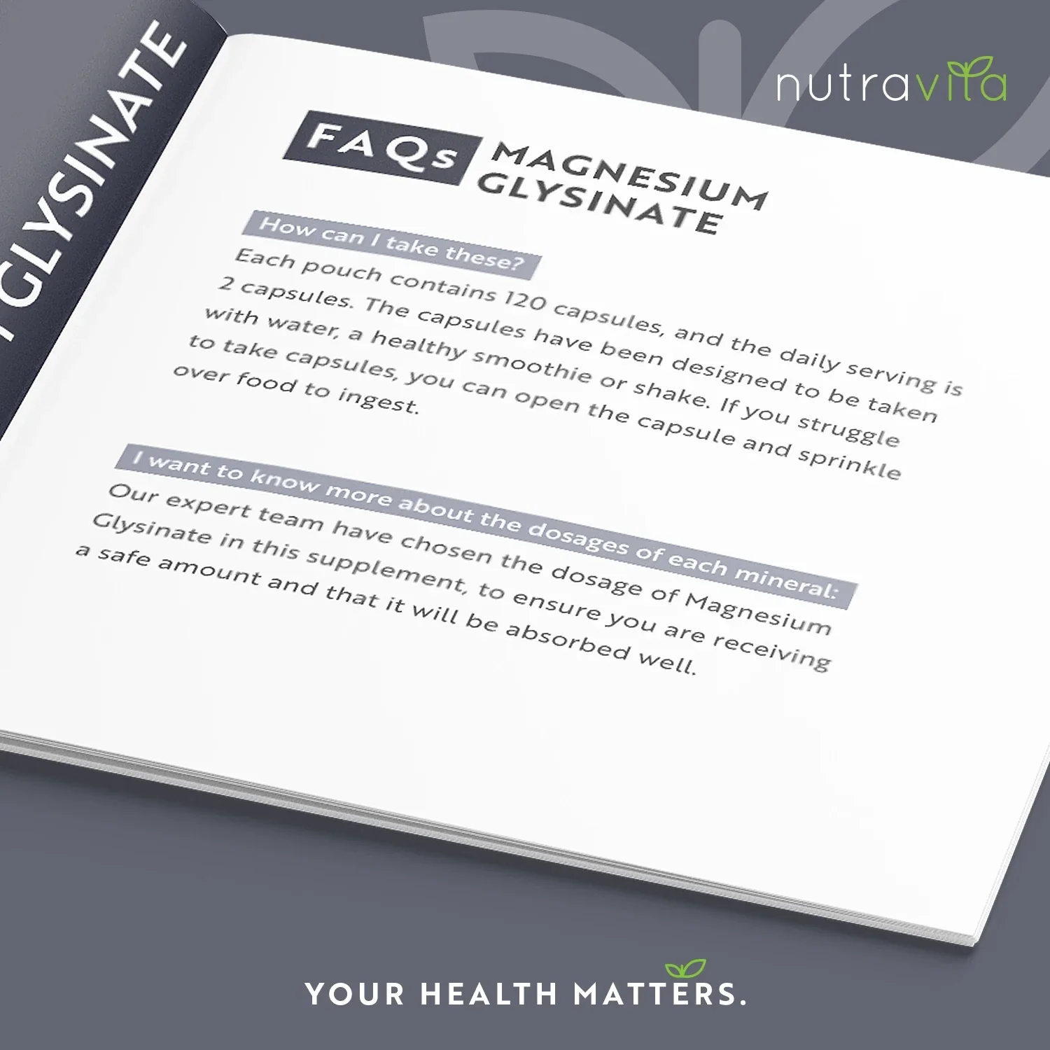 Magnesium Glycinate 1000mg - Image 4