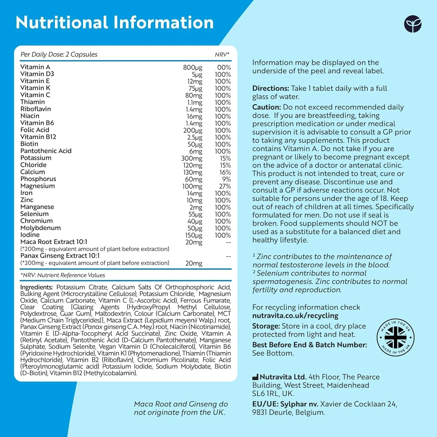 Men's Multivitamins and Minerals - Image 8