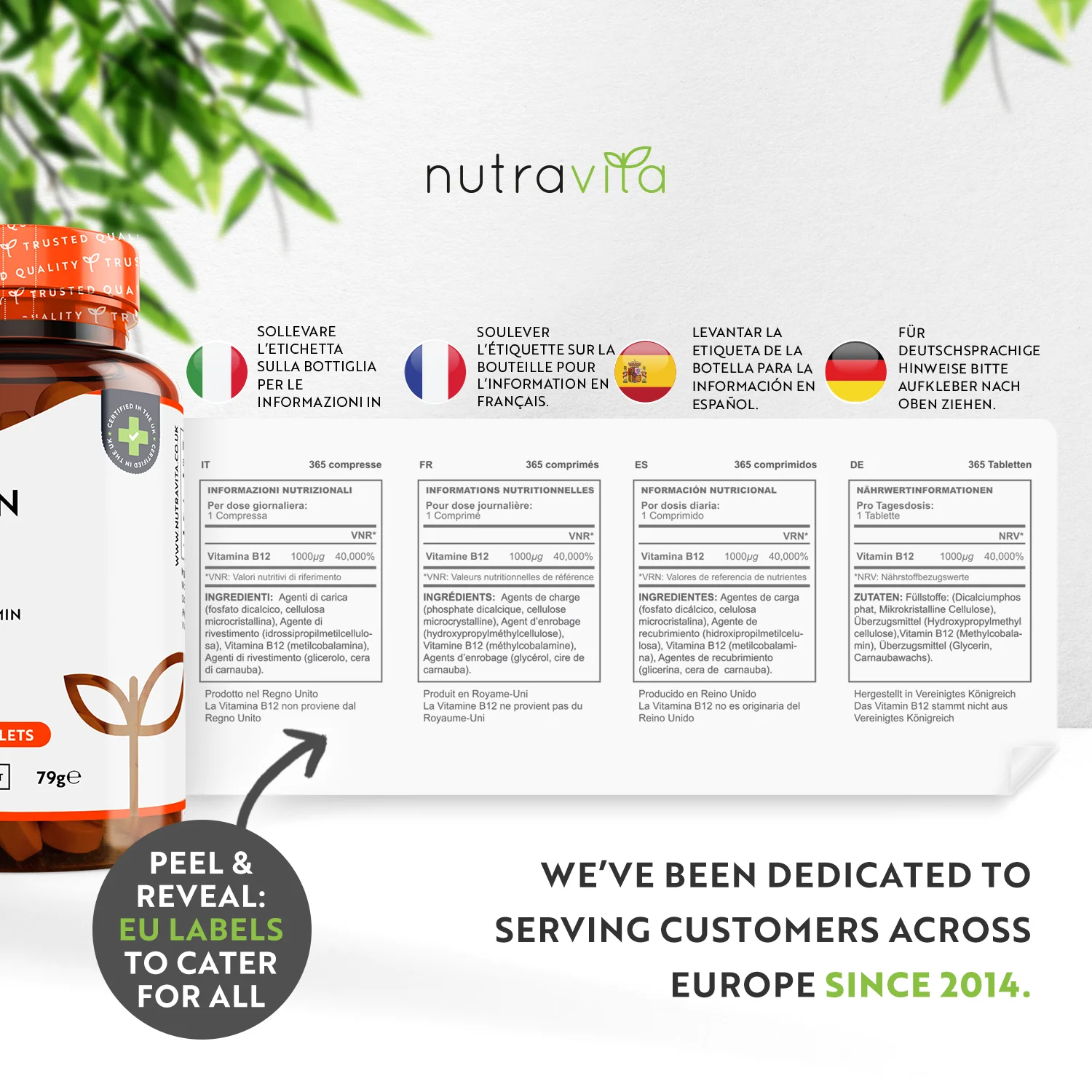 Vitamin B12 - 365 tablets - Image 7