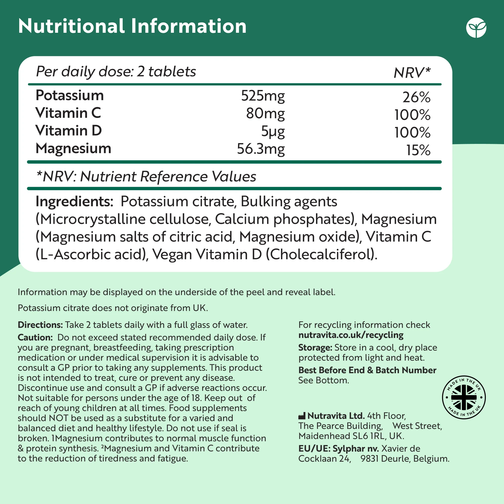 Potassium Citrate with Vitamin C, D & Magnesium - Image 5