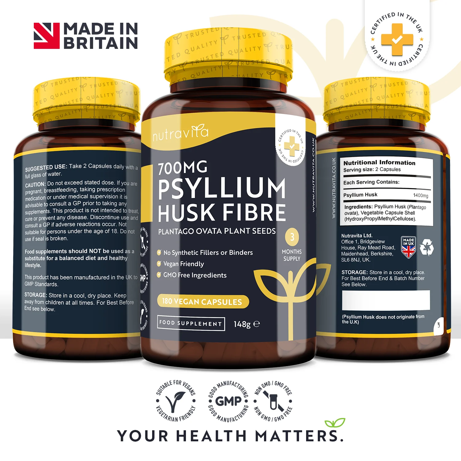 Psyllium Husk Fibre - Image 3
