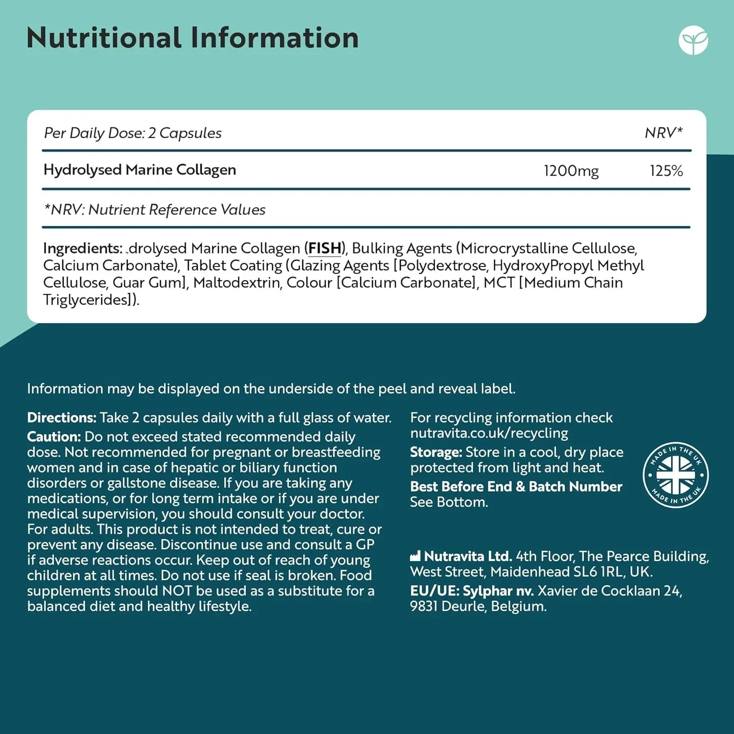 Pure Marine Collagen 1200mg - Image 8