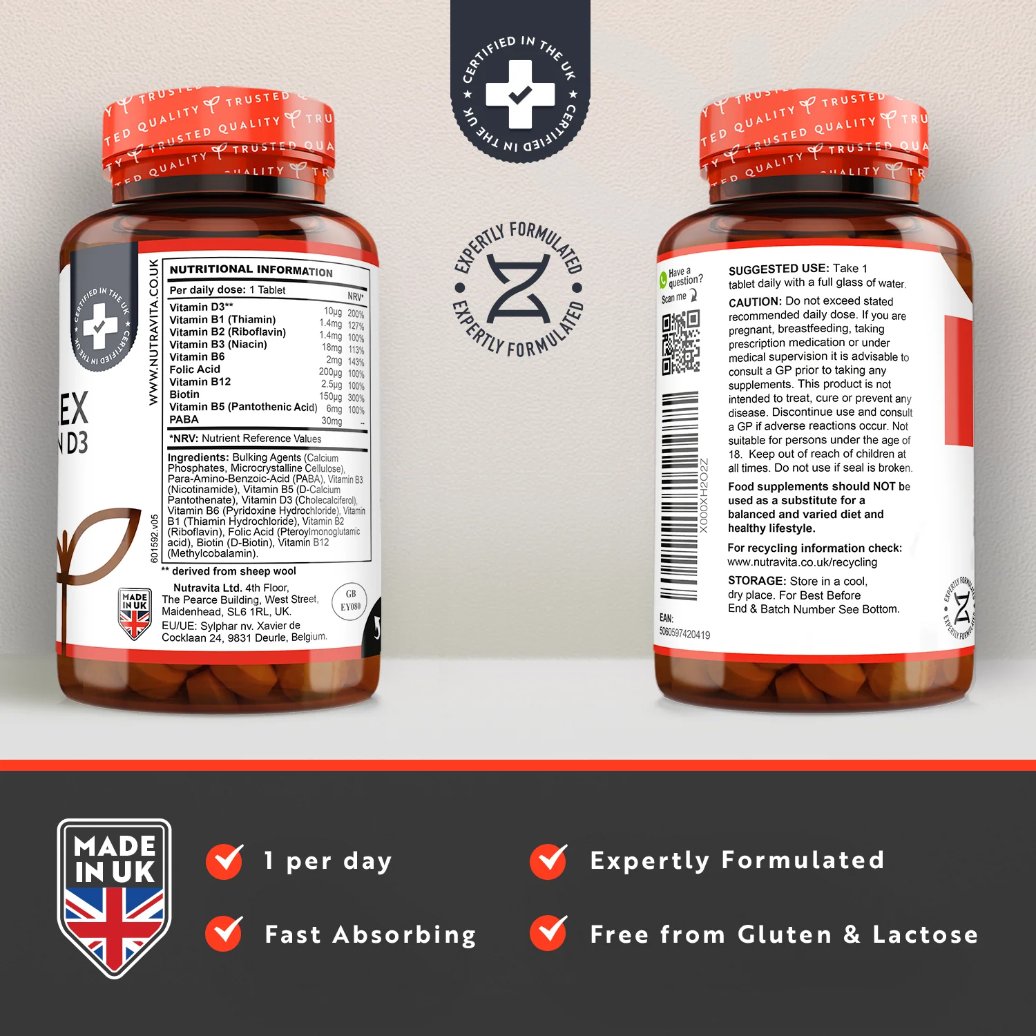 Vitamin B Complex with Vitamin D3 - Image 3