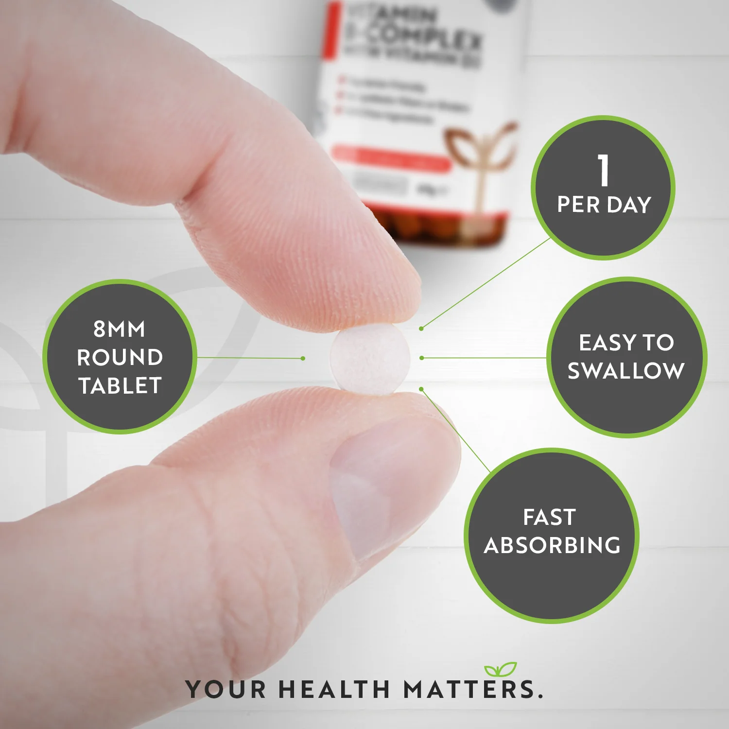 Vitamin B Complex with Vitamin D3 - Image 6