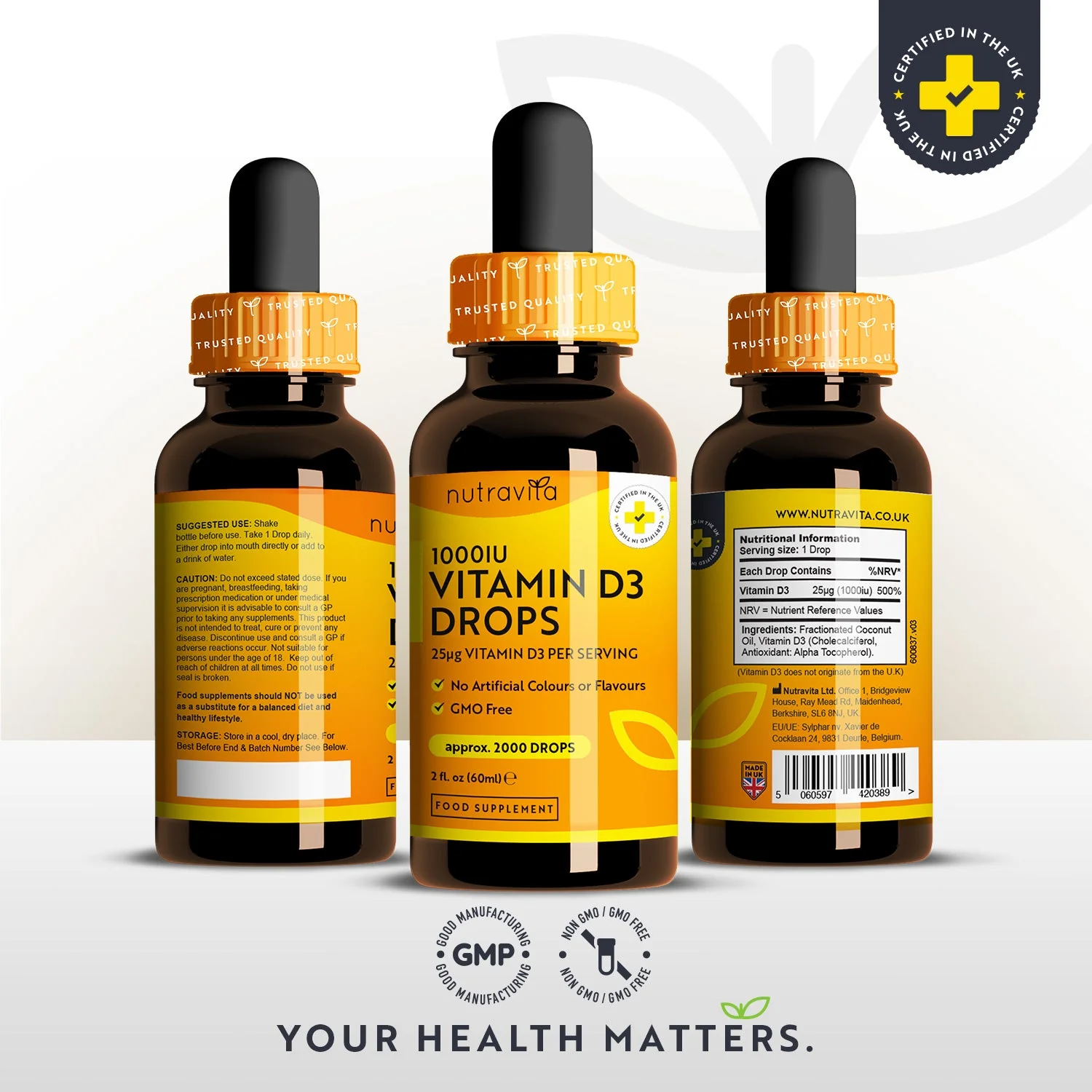 Vitamin D3 Drops - Image 3