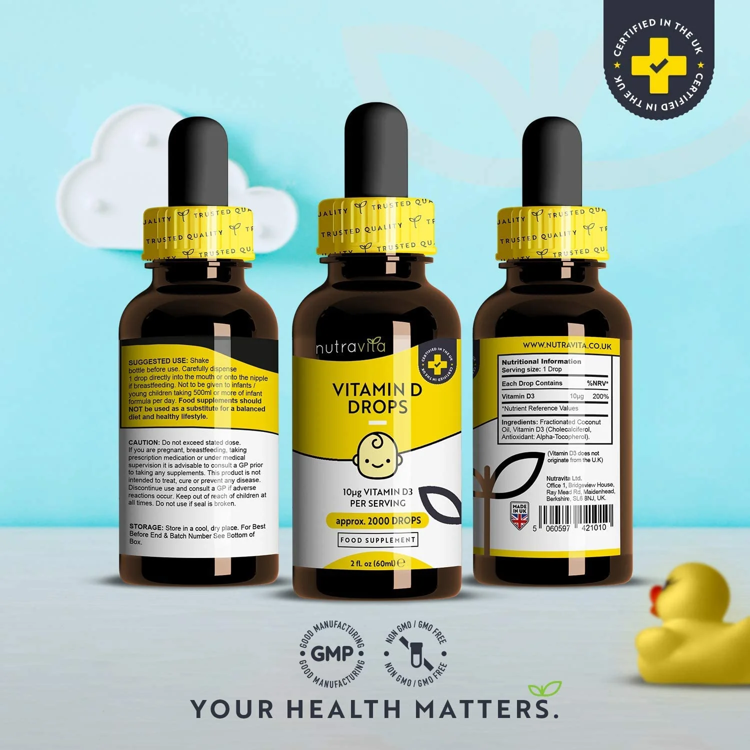 Vitamin D3 Drops for Children - Image 3