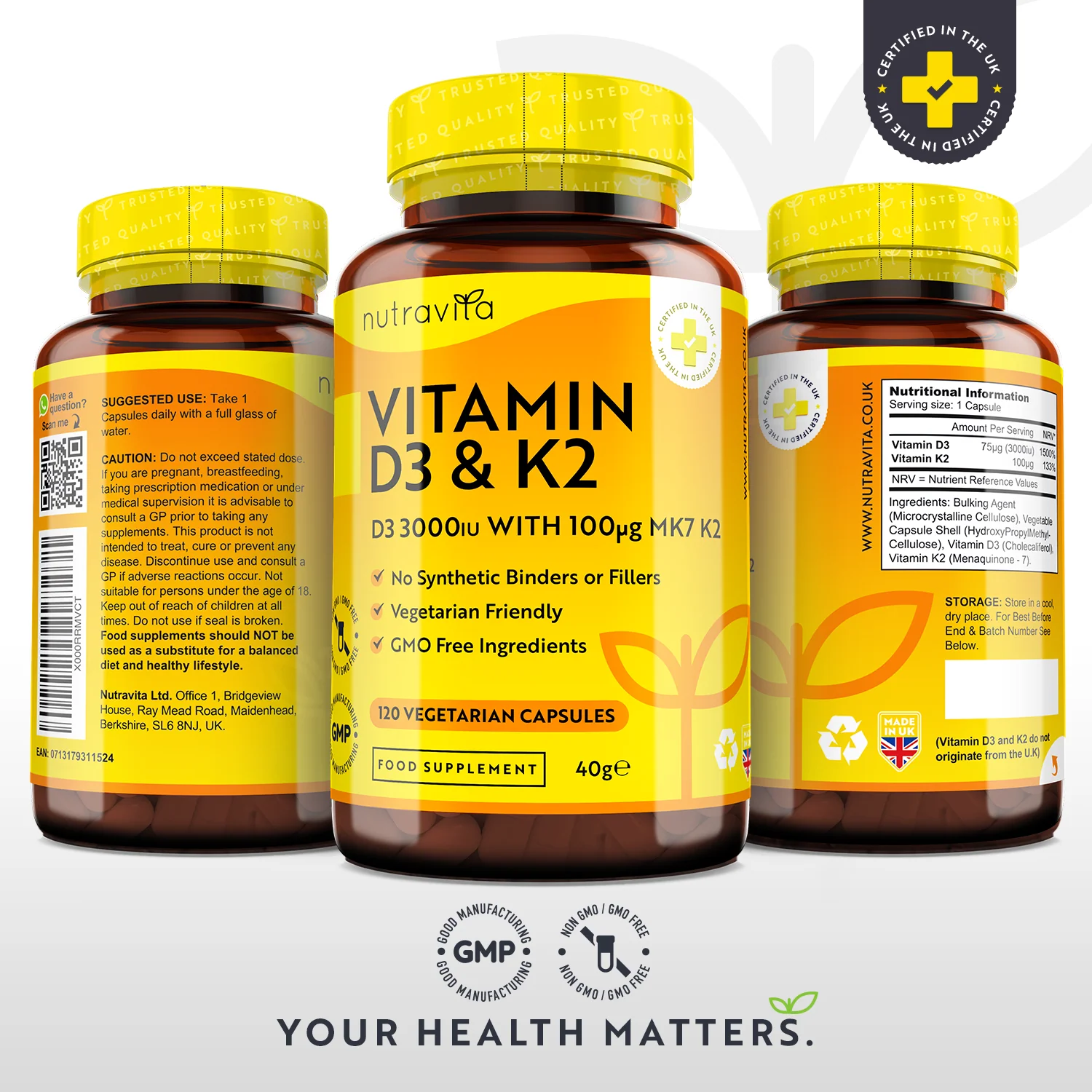 Vitamin D3 with Vitamin K2 - Image 4