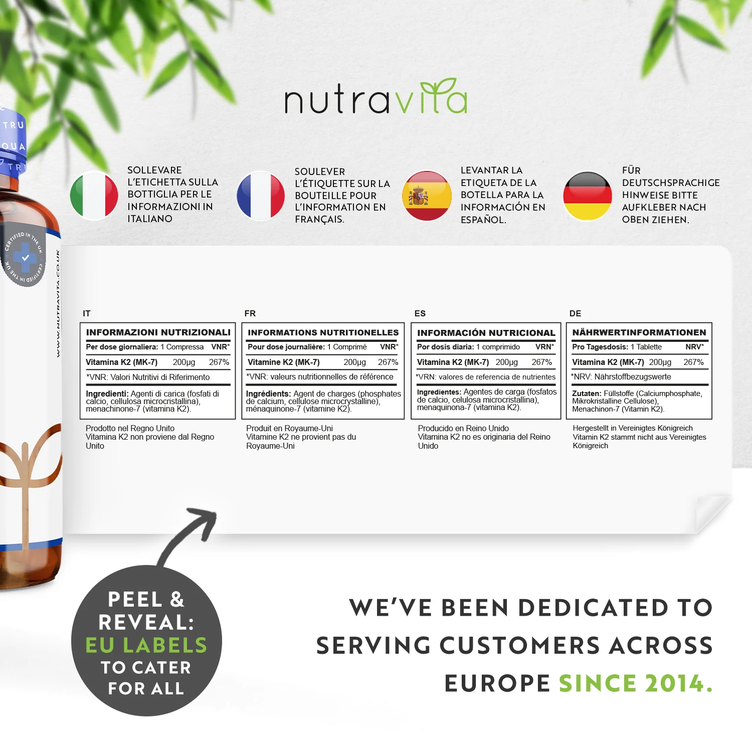 Vitamin K2 MK-7 200mcg - Image 6